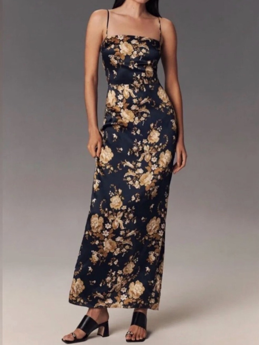 Reformation Frankie Silk Dress
